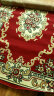 月之吻客厅茶几地毯卧室地毯欧式风格威尔顿机织地毯 红色 155*228CM 实拍图