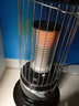 艾美特（Airmate）鸟笼烤火炉2000W大号高57cm红外取暖器/电暖气器/小太阳/马灯取暖气 黑色 实拍图
