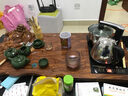 恒越 紫砂茶具套装四合一全自动电磁炉茶盘茶台茶海冰裂整套茶具汝窑功夫茶壶茶杯茶具套装家用 21仿酸枝一体佛玻璃全自动 实拍图