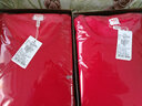 恒源祥羊毛保暖内衣骐骥红男女加绒加厚加长护膝贴片加大码套装礼盒装 EMD0532男-中国红 5XL /195 实拍图