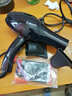 康夫电吹风机家用2100W大功率蓝光吹风筒大风力理发店专用电风吹冷热风恒温快速吹干头发工具吹发器 KF-5878 实拍图