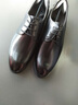 金利来（Goldlion）男鞋新款商务正装系带皮鞋男隐形内增高小码男士系带婚鞋36 37码 黑色 40-比国内品牌皮鞋偏大一码 实拍图
