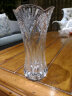 透明玻璃透明加厚花瓶摆件客厅插花花瓶干花富贵竹百合花瓶欧式餐桌水培花瓶 25白菜高约23CM 实拍图