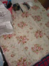 温恋 浪漫时尚小碎花桌布餐桌椅垫田园蕾丝方桌茶几布艺餐桌布椅垫 春色满园 桌布90*90cm含花边 实拍图