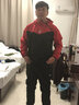 HOTSUIT后秀暴汗服运动男运动套装春夏健身跑步服防泼水轻薄款运动服 银河蓝-矿物黑【男款】 2XL 实拍图
