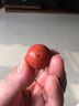 彩荷凉山火焰纹原矿无优化南红玛瑙雕刻回纹圆珠散珠星月菩提配饰 直径20mm 实拍图