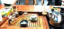一舍 红木家具非洲花梨（学名:刺猬紫檀）实木茶桌椅组合 茶几桌功夫茶台办公室新中式一舍 虎脚茶台1.76m 实拍图