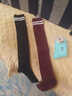 过膝袜子天鹅绒丝袜女长筒微压小腿袜女JK日系防滑高筒袜学院风长款显瘦 黑色过膝袜52cm左右 均码【建议80-140斤内】 实拍图