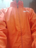 KELME/卡尔美运动风雨衣男女情侣防风衣防雨连帽足球训练外套 亮橙色 M 170 实拍图