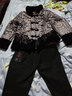 奉孝中老年人冬装棉服女加绒棉袄妈妈装棉衣加厚奶奶衣服老人冬季外套 孔雀蓝色 XL（建议100-115斤） 实拍图