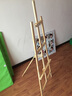 WEiBi木质展架立式落地式kt板海报架子店门口展示架水牌实木广告牌支架 1.75米进口美松（仅架子） 实拍图