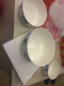 嘉兰饭盒泡面碗密封保鲜碗带盖陶瓷碗家用骨瓷泡面专用微波炉饭盒套装 蓝玫瑰-骨瓷保鲜碗 实拍图