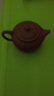 陸羽台湾陆羽大呆紫砂茶壶原矿紫泥朱泥小茶壶办公家用泡茶壶茶具礼盒 中呆-朱泥 110ml 实拍图