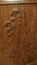 皇印 红木家具非洲花梨（学名刺猬紫檀）实木衣柜组合四门衣橱中式卧室家具2705 2705顶箱衣柜1对 晒单实拍图