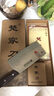 楚家刀 钨钢菜刀手工锻打厨师专业用切片切肉刀玄铁家用户撒厨房超快锋 家用轻薄型（夹钢） 实拍图