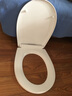 泰歌通用 TOTO马桶盖 O型 厕所板 SW434 703NB 706 785 CW704RB 脲醛仿瓷短款O型35.5宽  缓降(不发黄不发霉) 实拍图