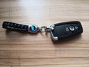 迪加伦 高档 汽车钥匙扣 手编织绳真皮 时尚情侣 车用钥匙链 钥匙挂件 男士女 改装 汽车用品 黑色 福特车标 新蒙迪欧锐界福克斯福睿斯野马 实拍图