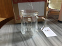 雅集悠觉杯 女士玻璃杯透明泡茶杯带盖过滤家用水杯子保温 悠觉杯500ml贴花款 实拍图