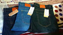 飞艘渡 春夏薄款牛仔裤男宽松男士弹力直筒裤男加肥大码宽腿高腰裤子薄 天蓝色1901-1 40码=腰围3尺3 实拍图