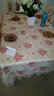 温恋 浪漫时尚小碎花桌布餐桌椅垫田园蕾丝方桌茶几布艺餐桌布椅垫 镜中花 1个椅垫 1个椅背 实拍图