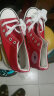 法拉步2024春季新款高帮帆布鞋女韩版学生板鞋百搭原宿风街拍布鞋 红色（X01） 36 实拍图