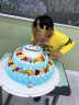 奢上机器猫哆啦A梦叮当猫生日蛋糕卡通儿童蛋糕北京上海重庆蛋糕店 14寸+10寸+6寸三层蛋糕 晒单实拍图