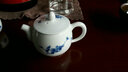长物居茶壶功夫茶具陶瓷泡茶壶手抓壶景德镇青花瓷小茶壶陶瓷泡茶器家用茶水壶泡茶茶杯茶具壶冲茶沏茶 荷香 实拍图