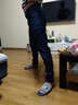 JEEP SPIRIT牛仔裤男2025秋冬季厚款男士中腰直筒商务休闲裤中青年弹力长裤子 8018#蓝色 秋冬新款 厚款 30 2.3尺 实拍图