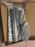 亚思特 简易鞋柜多层双排布艺防尘收纳架钢管加粗加固组装经济型储物架 荷塘花【长90宽30高108cm】 实拍图