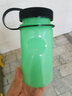 乐基因（nalgene）美国进口迷你饮水杯安全学生女暖手塑料杯子便携防漏随手杯耐高温 2178-9012琥珀绿 350ml 实拍图