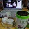 杰艺红茶茶具套装玻璃双耳冲茶器整套陶瓷青花过滤茶壶耐热泡茶器 红茶套组--(水点桃花) 普通安全包装 实拍图