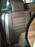 君适 四季通用汽车坐垫全包围汽车座套仿亚麻布艺座垫夏季座椅套用于 豪华版卡其色 标致408标志301标致308标致508标致307 实拍图