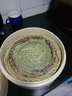 黄一府（HUANG YI FU） 黄一府手工编织竹木蒸笼大小草垫家用蒸小笼包子蒸格笼屉垫 27厘米(适用30蒸笼) 实拍图