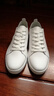 跑鱼小白鞋男学生白鞋韩版平底休闲透气板鞋男百搭系带单鞋春夏季男鞋 白色912 40 实拍图