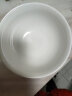 丝贝美瓷（seabird） 纯白中式韩式骨瓷饭碗米饭碗碗碟套装6只装 4.5英寸骨瓷高脚碗6个 晒单实拍图
