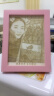 妍林居 木刻相框照片定制女友一周年纪念女生生日礼物送女朋友情侣爱人 12寸原木色（精雕升级+精美包装） 实拍图