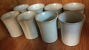 汝窑陶器美到家陶瓷功夫茶具手工杯子茶杯茶碗马蹄杯品茗杯闻香杯 实拍图