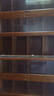 楠枫中式香樟木实木书柜带储物柜2门\3门\5门自由组合书柜带外抽屉柜 5门（带抽） 实拍图