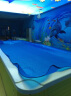 利伟沃 游泳池保温膜布PE盖膜汽泡覆盖婴幼儿泳池节能蓝膜保温膜盖布 400微米厚/平方（包边打孔） 晒单实拍图