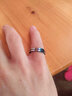 伊洛芙 男士单身潮男戒指乌金尾戒潮人食指指环网红个性日韩学生 戒指 实拍图