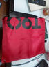 泳劲（YONJEN） 沙滩包 游泳包 双肩背包 旅行包 方便束口包 雨衣布潜水装备包 红色T90 实拍图