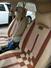 博得  福特福克斯 嘉年华 蒙迪欧 福睿斯 翼博专用汽车座套全包皮革坐套四季通用冰丝座垫套 豪华版米色 福特福克斯二厢嘉年华三厢蒙迪欧致胜福睿斯翼虎翼搏 实拍图