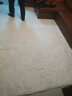 月之吻 高毛金丝绒地毯 客厅茶几沙发卧室地毯 可水洗 多尺寸可选可定制 米白色 200*300CM 实拍图