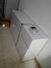古宜 餐边柜 储物柜简约钢化玻璃餐边柜厨房茶水柜收纳柜客厅餐边柜 白色烤漆桌面【1.5米】 实拍图