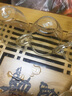 雅集素雅系列小资透明玻璃品茶小茶杯子 功夫茶具配件 耐热品茗杯单杯个人杯 无杯托2个装 实拍图