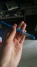 晨光（M&G）文具彩色中性笔晨光62403水性笔新流行0.38mm手账笔套装手账彩色手账笔 晶蓝 12支（62403） 实拍图