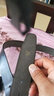 KCOLM无金属皮扣防过敏真皮皮带针扣男士牛皮腰带防敏抗敏加长大码胖宽 黑色 115cm 实拍图