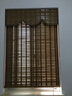 ZHUYIYI 竹帘卷帘窗帘遮光客厅隔断拉式升降门帘 卧室阳台遮阳窗帘日式餐厅禅意古典竹帘子 木纹10 实拍图