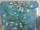 yihuiarts梵高杏花油画手绘客厅装饰画现代简约家装挂画卧室床头画餐厅壁画 盛开的杏花 竖（高）80*横（长）100cm 无框画-可直接悬挂 单幅-横版 实拍图