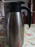 SIMELO施美乐保温壶304不锈钢家用大容量热水壶暖水瓶保暖壶 褐色 2L /内胆内盖304 实拍图
